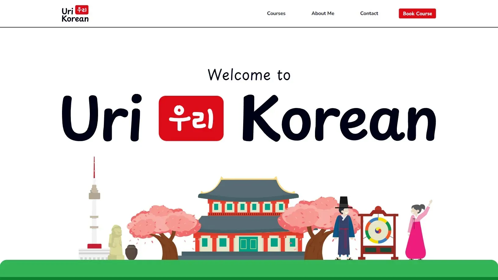 uri korean homepage